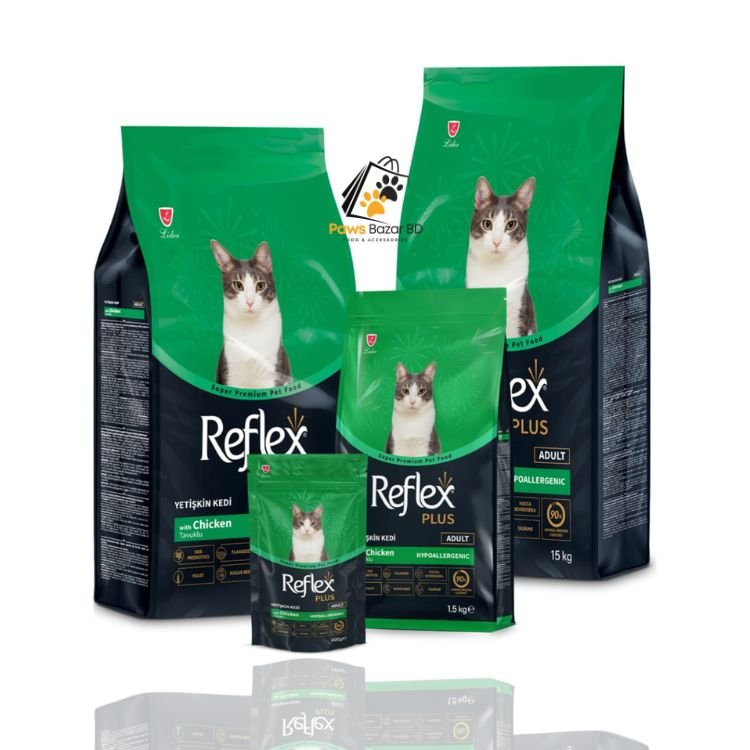 Reflex Plus Adult Cat Food Chicken all weight